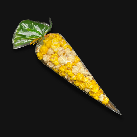 Lemon Cheesecake popcorn carrot bag