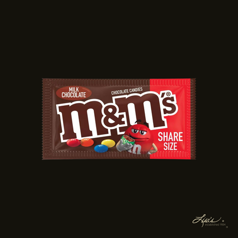 M&M's Milk Chocolate Candies Share Size, 3.14 oz