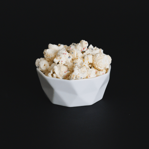 Birthday Cake White Chocolate Popcorn (new) - Lisa's Popcorn
