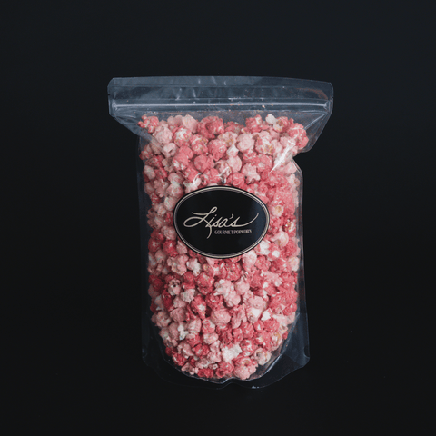Raspberry Dream Popcorn (new) - Lisa's Popcorn
